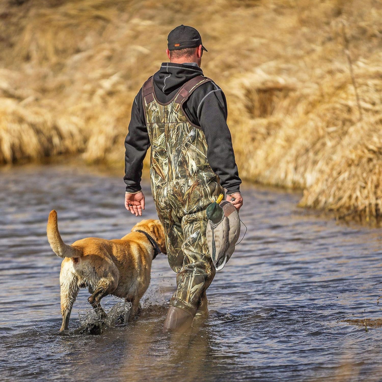 HISEA Neoprene Chest Waders for Men with 200G Boots Duck Hunting Waders with Boot Hanger - Image 6